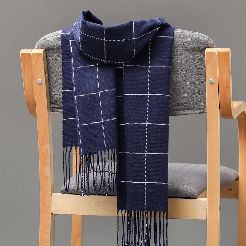 2023 새로운 겨울 남성 스카프 따뜻한 캐시미어 스카 - Muffler Men Wool 리뷰 및 가격