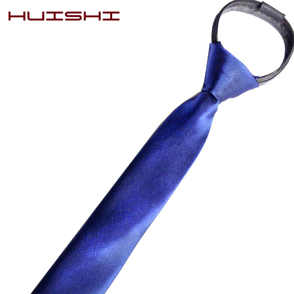HUISHI Pre-tied 지퍼 타이 넥 남성 스키니 - Skinny Tie Men 리뷰 및 가격