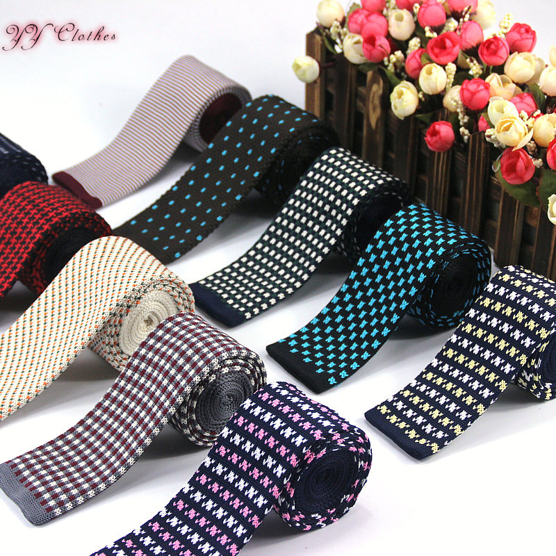 새로운 핫 패션 남성 브랜드 슬림 디자이너 니트 넥타이 - Skinny Tie Men 리뷰 및 가격