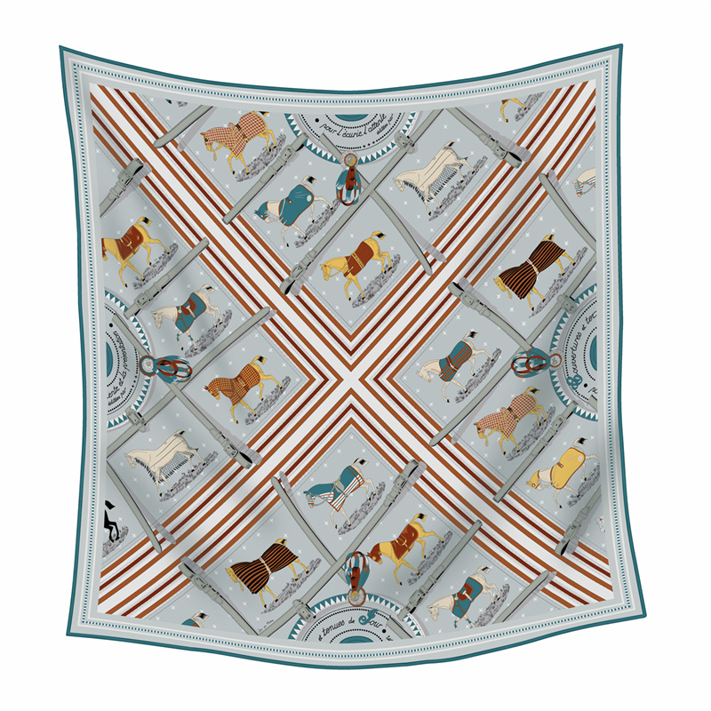 90CM 패션 프린트 캐시미어 실크 스카프 디자이너 명 - Woven Scarf Blanket 리뷰 및 가격