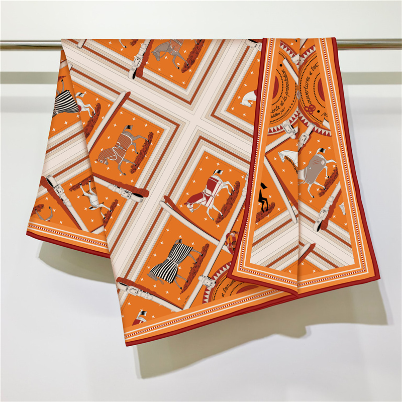 90CM 패션 프린트 캐시미어 실크 스카프 디자이너 명 - Woven Scarf Blanket 리뷰 및 가격