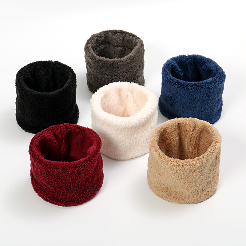 캐시미어 따뜻한 컬러 링 겨울 스카프 솔리드 플러시 두 - Muffler Men Wool 리뷰 및 가격